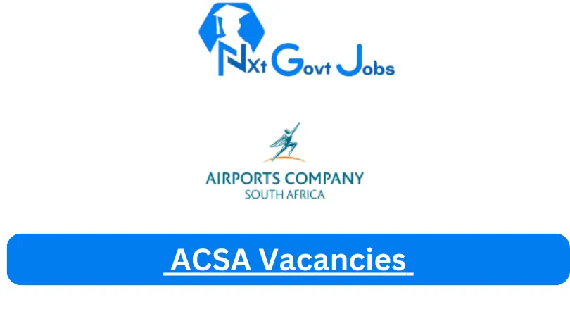 [Posts x7] ACSA Vacancies 2024 - Apply @www.airports.co.za for Senior Manager Enterprise Architecture, Stakeholder Relations Consultant Job opportunities
